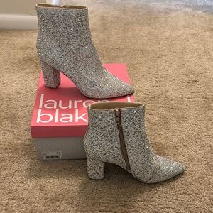 Glitter Ankle Boots